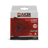 PACK 10 LIJAS TRIANGULARES 105X105MM GR120 AICER
