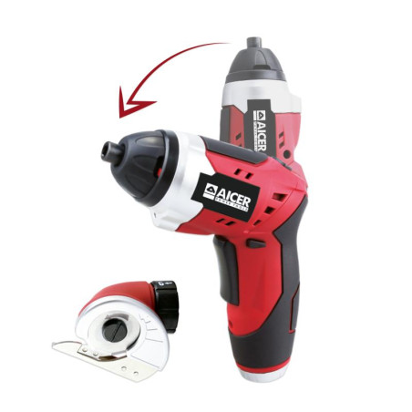 DESTORNILLADOR 4V CABEZAL CUTTER AICER