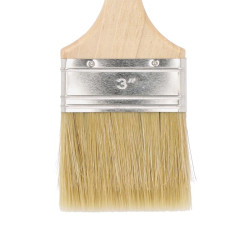 BROCHA CERDA BLANCA 3 MANGO MADERA PAMACON