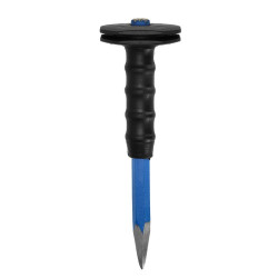 CINCEL CORTAFRIO PUNTA 16X250MM CON PROTECTOR PAMACON