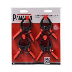 JUEGO 4 PCS SARGENTOS 4 PAMACON