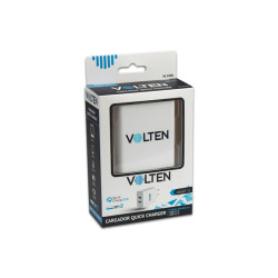 CARGADOR QUICK CHARGER 24A 2XUSB VOLTEN