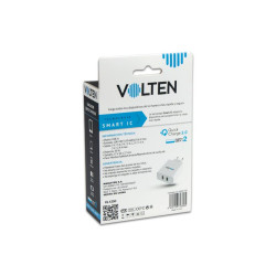 CARGADOR QUICK CHARGER 24A 2XUSB VOLTEN