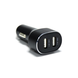 CARGADOR RAPIDO MECHERO 24V 2XUSB VOLTEN