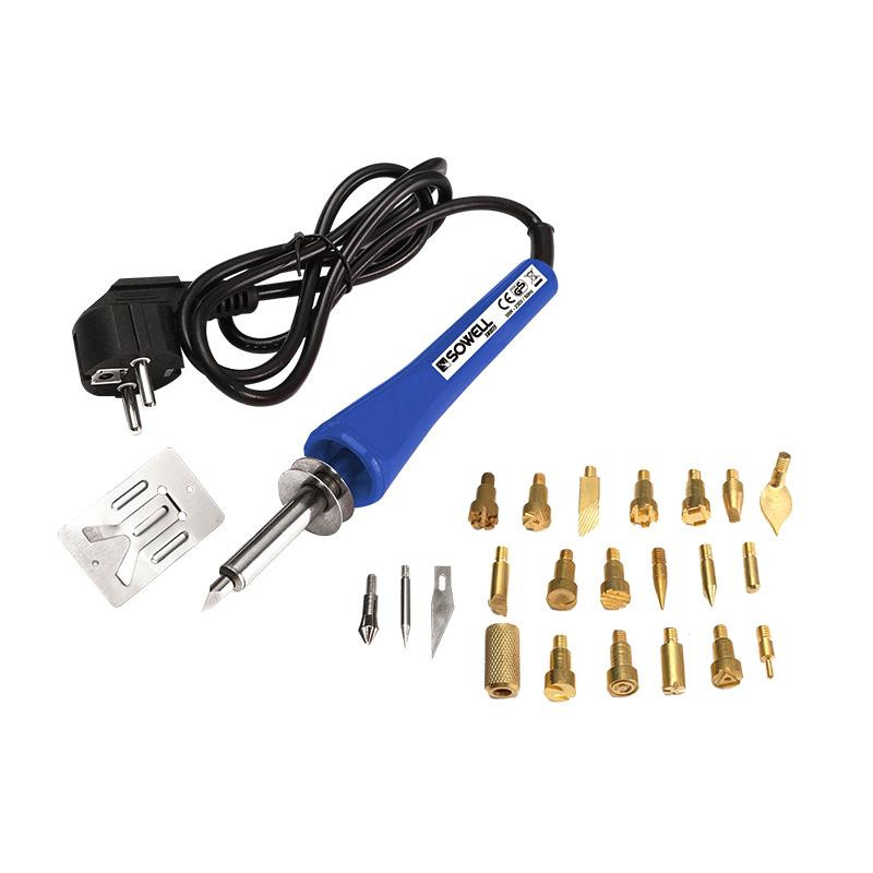 KIT PIROGRABADOR 30W 24 ACCESORIOS SOWELL