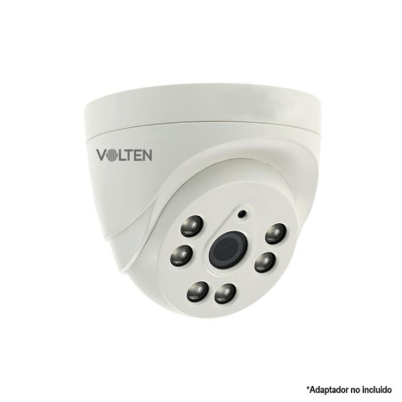 CAMARA SEGURIDAD AHD CCTV TIPO DOMO 2MP FULL HD PLASTICA VOLTEN