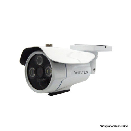 CAMARA DE SEGURIDAD AHD CCTV TIPO BULLET ALARM 2MP ALUMINIO VOLTEN