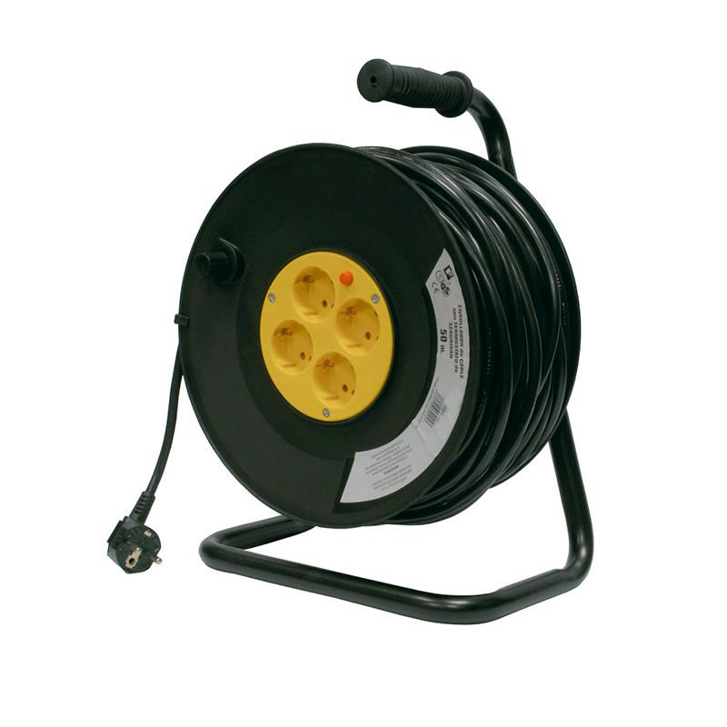ENROLLADOR DE CABLE 25 MTS 3X15mm VOLTEN
