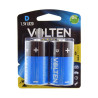 BLISTER 2 PCS PILAS ALCALINAS LR20 D VOLTEN
