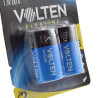 BLISTER 2 PCS PILAS ALCALINAS LR14 C VOLTEN