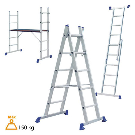 ESCALERA ALUMINIO MULTIPOSICION ANDAMIO AIRMEC