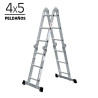 ESCALERA ALUMINIO MULTIPOSICION AIRMEC 4X5