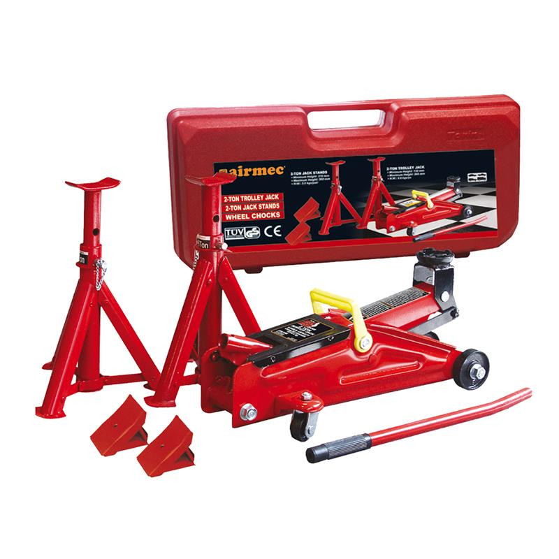 JUEGO 3 PCS CABALLETE GATO CALZOS AIRMEC