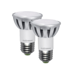 BOMBILLAS LED PACK 2 JDR 6W E27 LUZ BLANCA AIRMEC