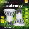 BOMBILLAS LED PACK 2 JDR 6W E27 LUZ BLANCA AIRMEC