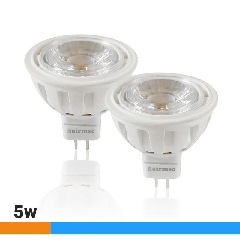 BOMBILLAS LED PACK 2 MR16 5W LUZ FRIA AIRMEC