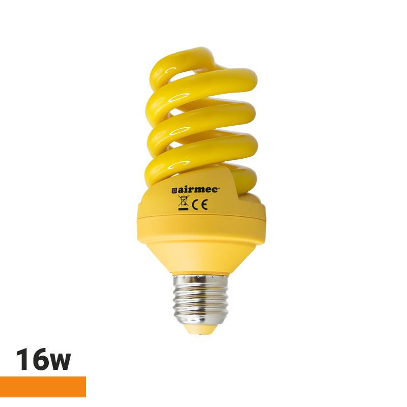 BOMBILLA ANTI INSECTOS 16W 1900K E27 AIRMEC