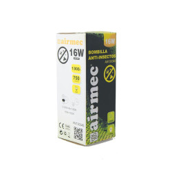 BOMBILLA ANTI INSECTOS 16W 1900K E27 AIRMEC