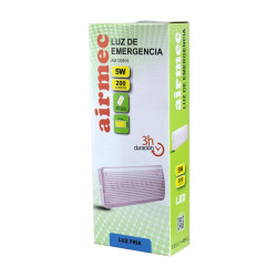 LUZ DE EMERGENCIA 5W 200 LUMENS LUZ FRIA AIRMEC