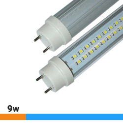 TUBO LED ALUMINIO T8 9W 60CM LUZ CALIDA AIRMEC