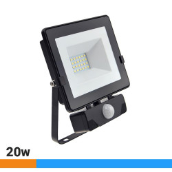 FOCO LED CON SENSOR 20W 1600 LUMENS LUZ FRIA AIRMEC