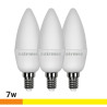 BOMBILLAS LED PACK 3 7W C37 E14 LUZ CALIDA AIRMEC