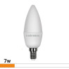 BOMBILLA LED 7W C37 E14 LUZ CALIDA BLANCA FRIA AIRMEC