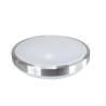 APLIQUE LED TECHO REDONDO PLATA 18W LUZ FRIA AIRMEC