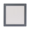 DOWNLIGHT CUADRADO GRIS SOBREPUESTO 18W LUZ FRIA AIRMEC