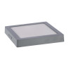 DOWNLIGHT CUADRADO GRIS SOBREPUESTO 18W LUZ FRIA AIRMEC