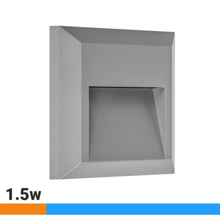 APLIQUE LED EXTERIOR CUADRADO PLASTICO 15W LUZ FRIA AIRMEC
