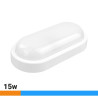 APLIQUE LED OVALADO EXTERIOR 15W LUZ FRIA AIRMEC