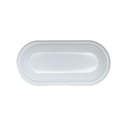 APLIQUE LED OVALADO EXTERIOR 15W LUZ FRIA AIRMEC