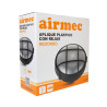APLIQUE PLASTICO REDONDO CON REJAS 40W E27 AIRMEC