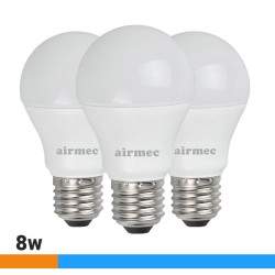 BOMBILLAS LED PACK 3 8W A60 E27 LUZ FRIA AIRMEC
