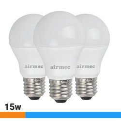 BOMBILLAS LED PACK 3 15W A60 E27 LUZ FRIA AIRMEC