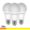BOMBILLAS LED PACK 3 18W A75 E27 LUZ CALIDA AIRMEC