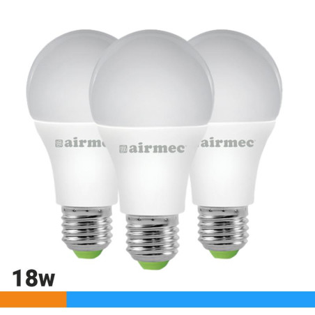 BOMBILLAS LED PACK 3 18W A75 E27 LUZ FRIA AIRMEC