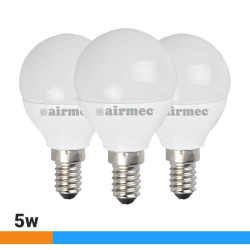 BOMBILLAS LED PACK 3 5W G45 E14 LUZ FRIA AIRMEC