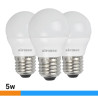 BOMBILLAS LED PACK 3 5W G45 E27 LUZ FRIA AIRMEC