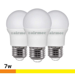 BOMBILLAS LED PACK 3 7W G45 E27 LUZ CALIDA AIRMEC