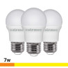 BOMBILLAS LED PACK 3 7W G45 E27 LUZ CALIDA AIRMEC