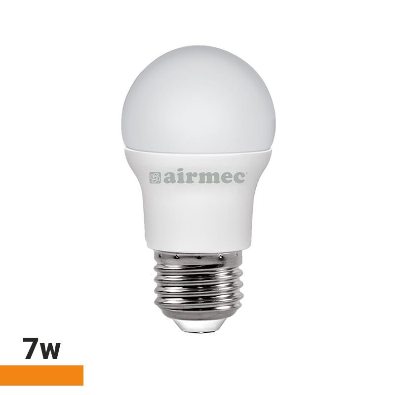 BOMBILLA LED 7W G45 E27 LUZ CALIDA BLANCA FRIA AIRMEC
