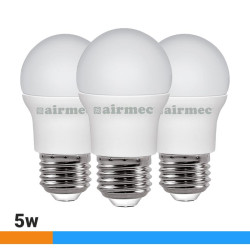 BOMBILLAS LED PACK 3 5W G45 E27 LUZ FRIA AIRMEC