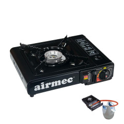 COCINA DE GAS PORTATIL CON DOBLE FUNCION AIRMEC