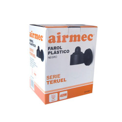 FAROL PLASTICO NEGRO SERIE TERUEL AIRMEC