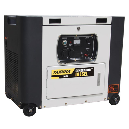 GENERADOR DIESEL INSONORIZADO 5500W TAKUMA