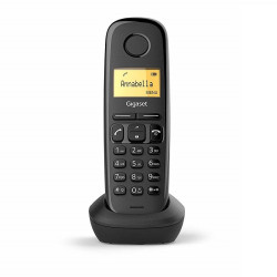 TELEFONO INALAMBRICO DECT A170 NEGRO LCD 15 FUNCION ALARMA GIGASET