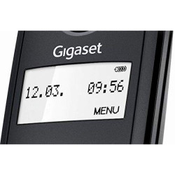 TELEFONO INALAMBRICO DECT DIGITAL A116 NEGRO GIGASET