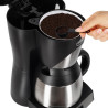 CAFETERA GOTEO 8 TAZAS 1000W INOX LARRYHOUSE
